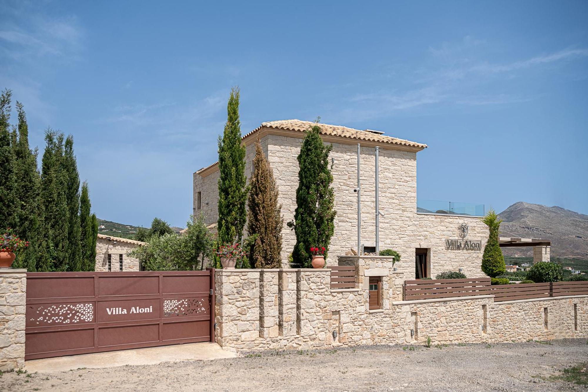 Villa Aloni キサモス エクステリア 写真